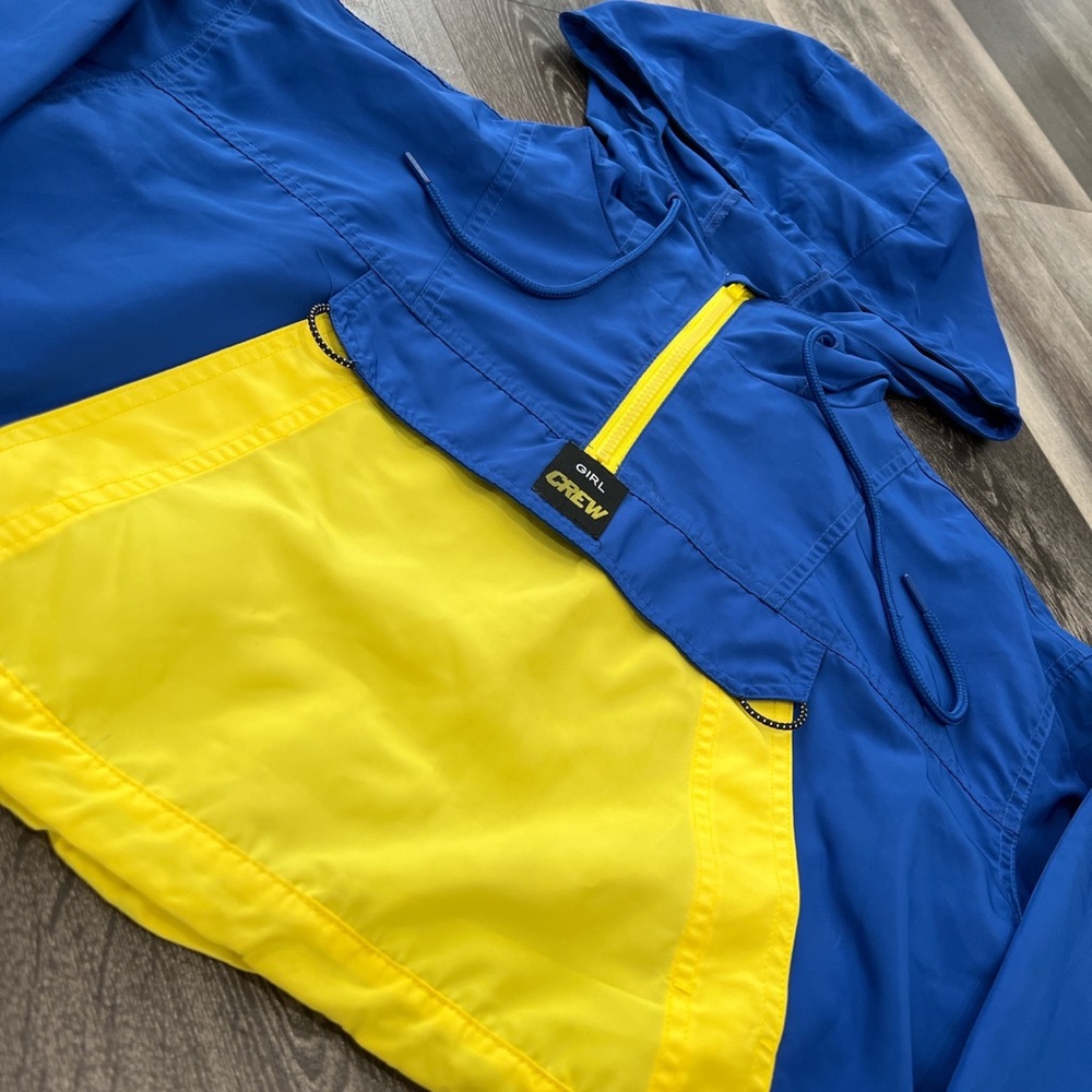 Forever 21 Color Block Windbreaker - Picture 2 of 4